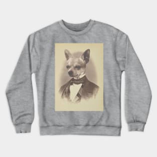 Gentleman Chihuahua Crewneck Sweatshirt